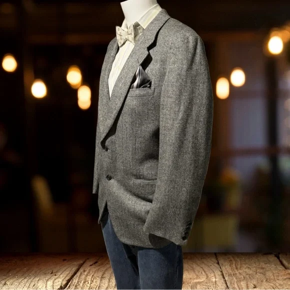 Hickey Freeman Charcoal Blazer